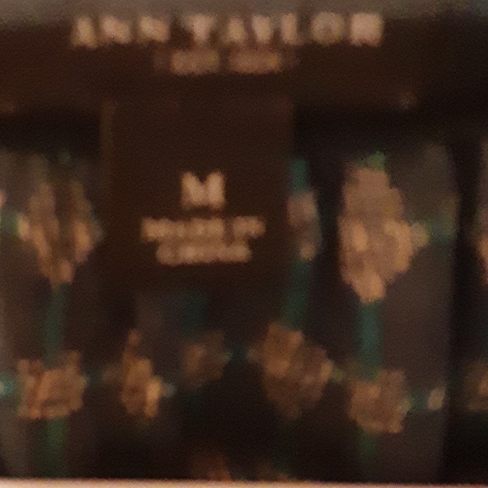 Ann Taylor Navy Patterned Top - image 3